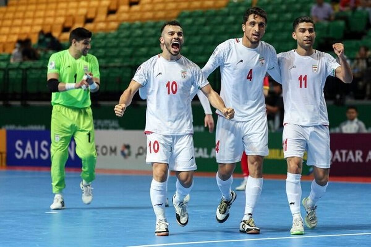 AFC از عملکرد فوتسالیست‌های تیم ملی ایران تمجید کرد