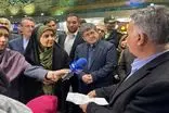 وزیر راه و شهرسازی از ایستگاه راه‌آهن تهران بازدید سرزده داشته است