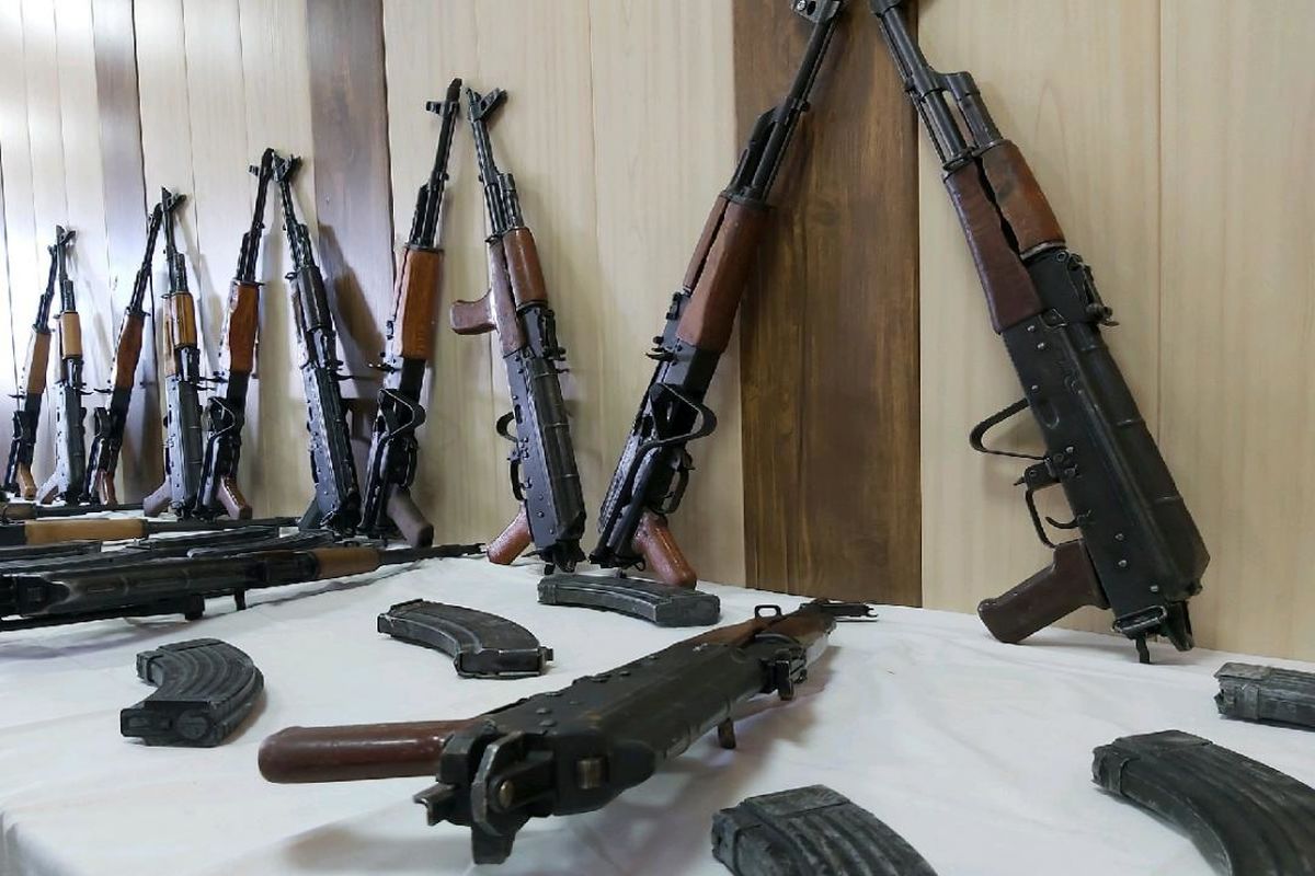 ۷۹ قبضه سلاح غیرمجاز توسط پلیس خوزستان کشف شد