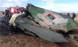 ۴ کشته در اثر سقوط هواپیمای جنگی در شرق لیبی