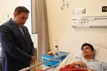 معاون اجتماعی قوه قضائیه از مجروحان حملات اسرائیل عیادت کرد