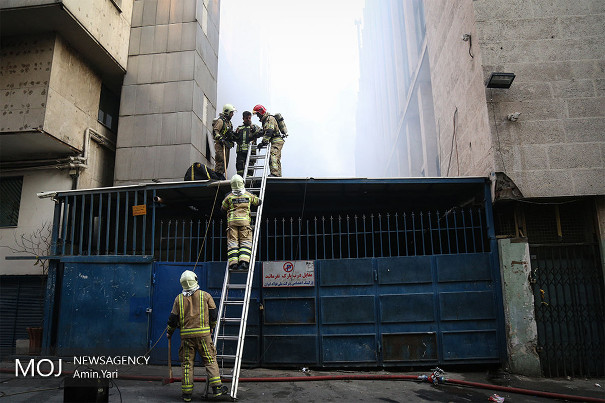 علت آتش‌سوزی ساختمان برق وزارت نیرو