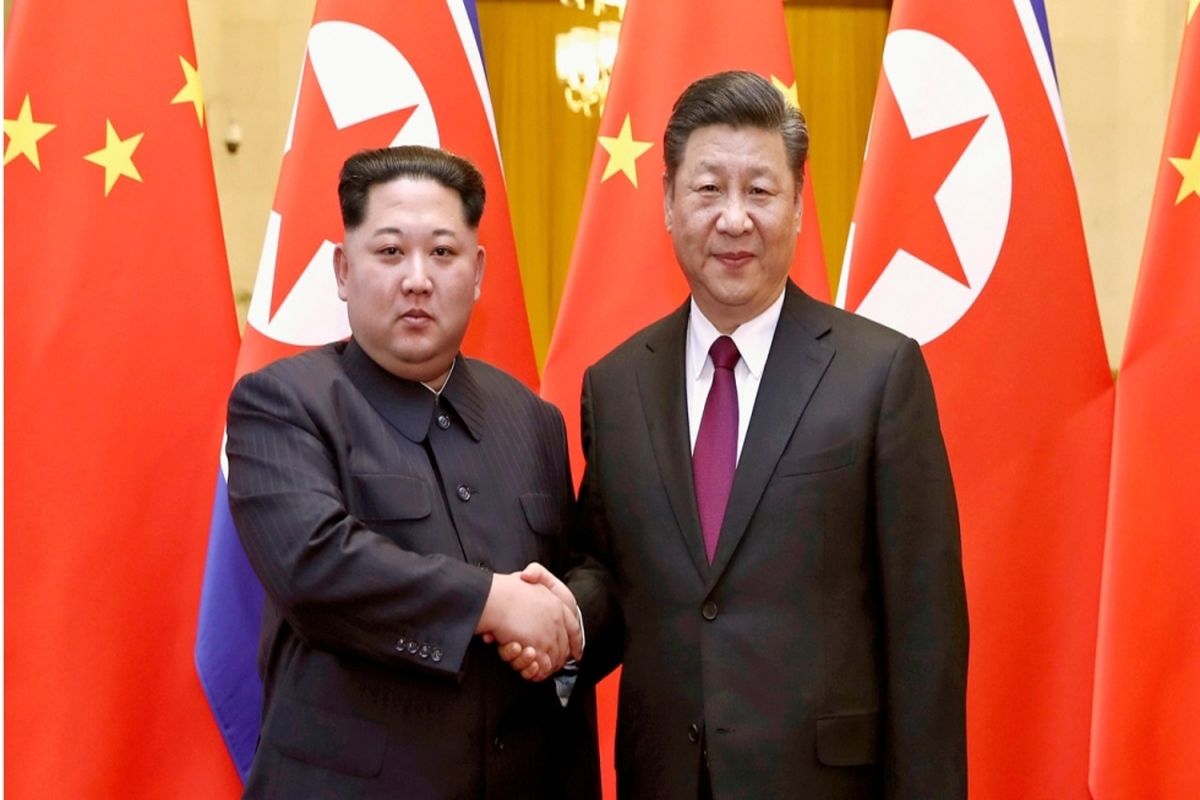 رهبر کره شمالی به چین سفر کرد