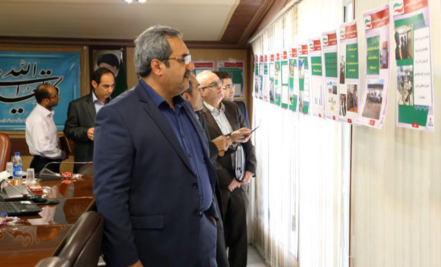 افتتاح نمایشگاه دستاوردهای شرکت ملی پخش فرآورده های نفتی منطقه گیلان 
