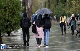 هواشناسی برای ۶ استان کشور بارش شدید باران پیش‌بینی کرد