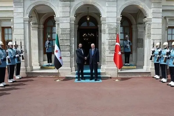 جولانی در سفری به استانبول با اردوغان دیدار کرد