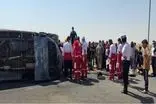 سانحه رانندگی حامل زائران ایرانی در عراق یک فوتی و ۱۴ مصدوم برجای گذاشت+ اسامی