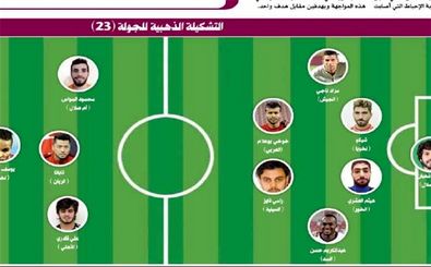 جای خالی ایرانی‌ها در تیم منتخب هفته بیست و سوم لیگ قطر+عکس