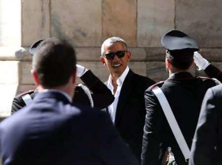 بارک اوباما در میان تدابیر شدید امنیتی وارد ایتالیا شد