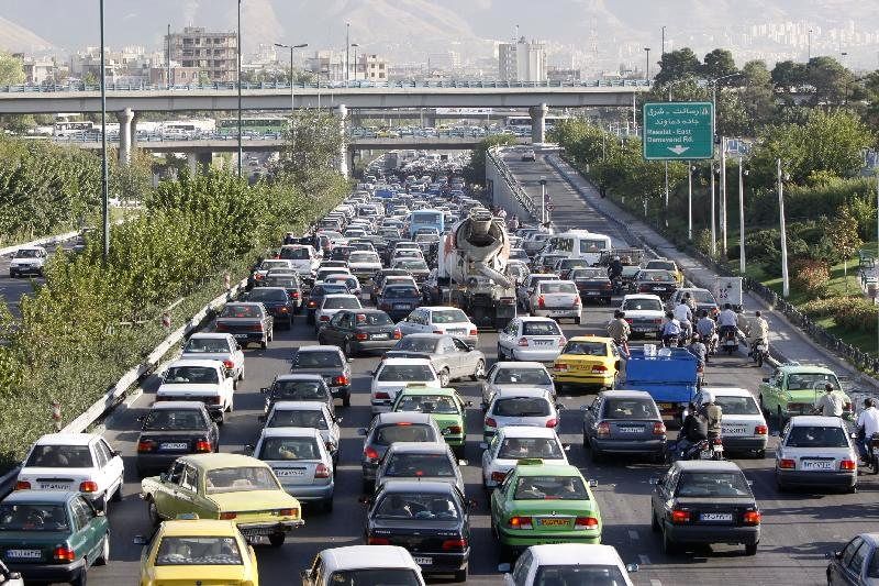 آخرین وضعیت ترافیکی معابر پایتخت در تهران