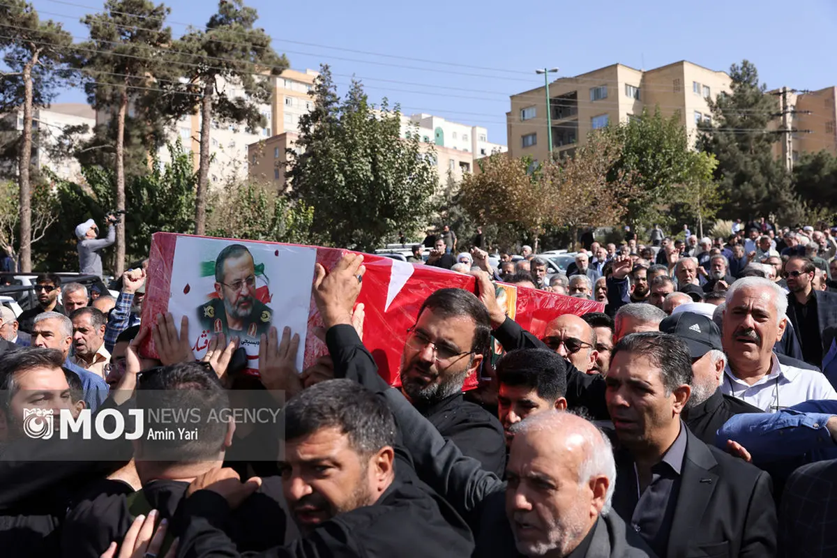 وداع آخر با پیکر سردار افشار