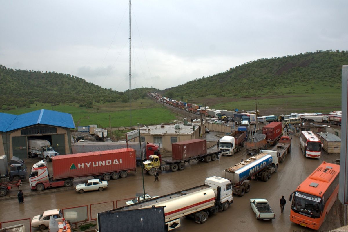 حمل و نقل جاده ای در مرزهای زمینی ایران با ترکیه عادی شد