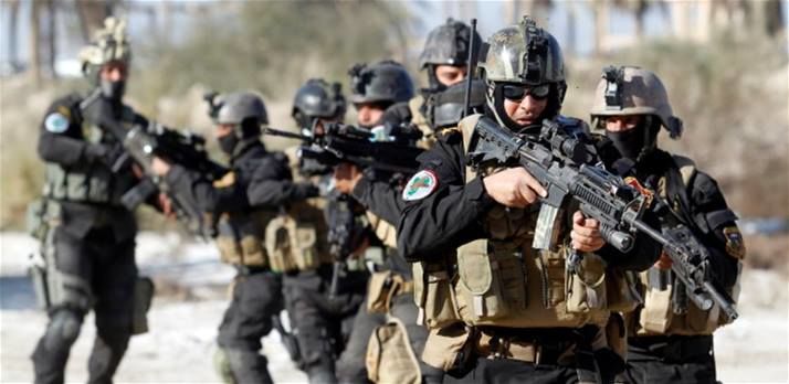 حمله نیروهای امنیتی عراق به تروریست های داعشی در استان انبار