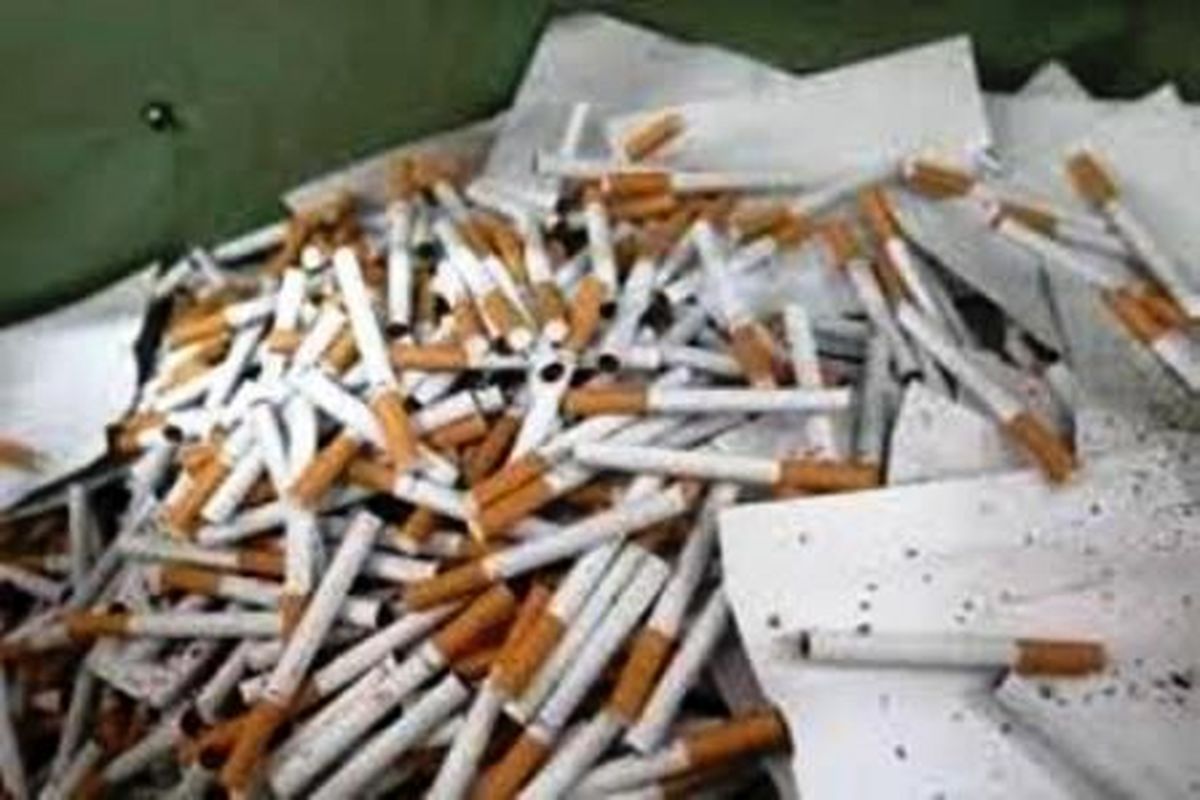 کشف بیش از ۳۰۰ هزار نخ سیگار قاچاق در اصفهان 