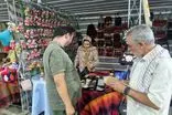 برپایی نمایشگاه صنایع‌دستی ویژه اربعین در پایانه شهید رئیسی (برکت) مرز مهران ایلام
