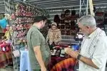 برپایی نمایشگاه صنایع‌دستی ویژه اربعین در پایانه شهید رئیسی (برکت) مرز مهران ایلام