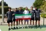 تیم ملی تنیس ایران در پایان تورنمنت فجیره سوم شد