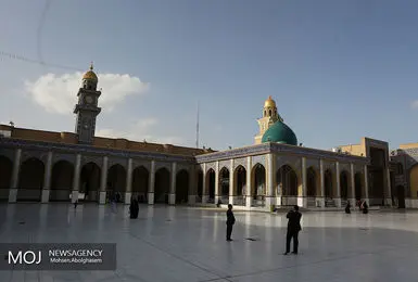 مسجد کوفه معتکفان از ده ها کشور اسلامی را پذیرایی می کند