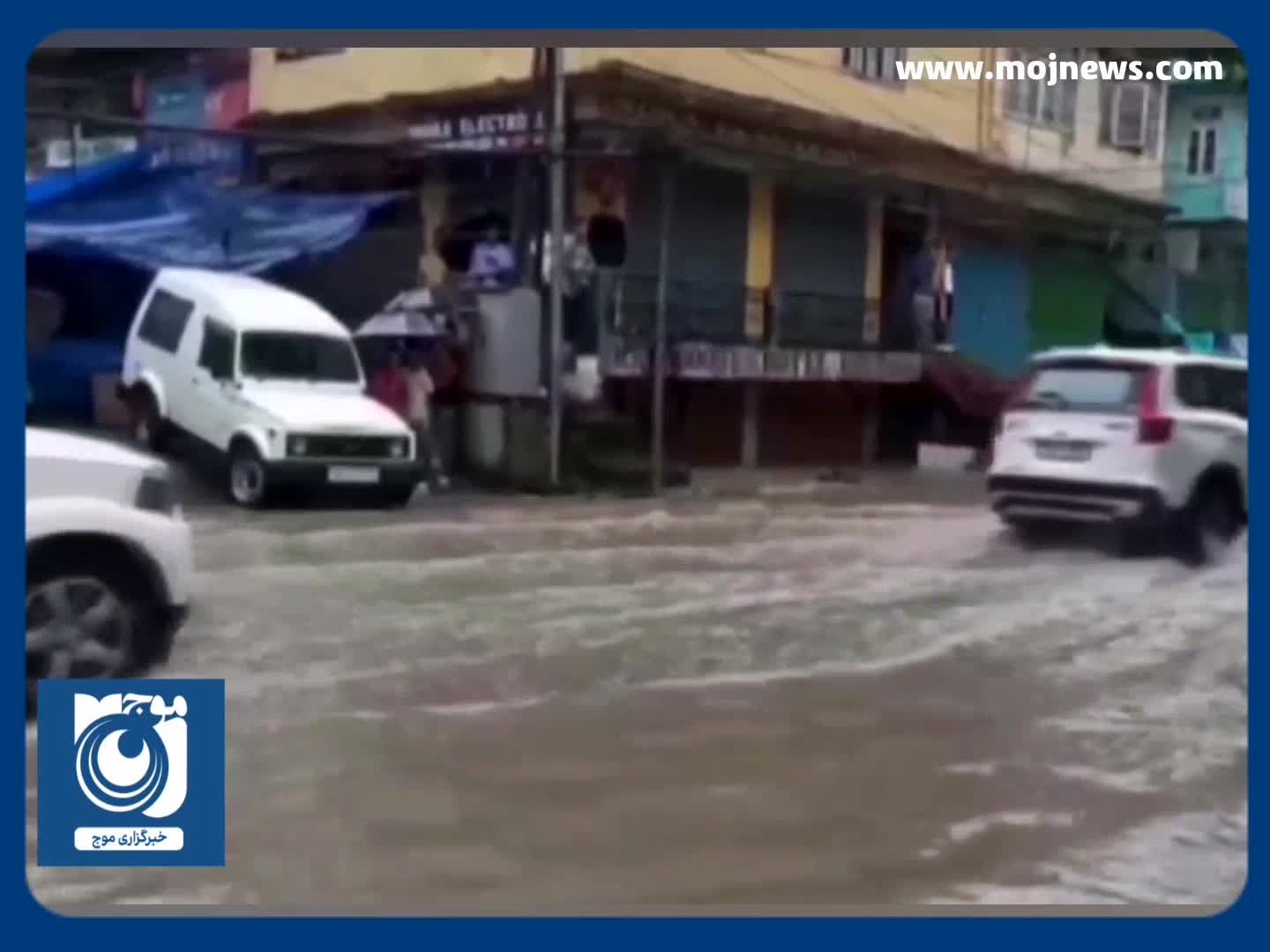  سیل در شمال‌شرق هند خسارات گسترده‌ای برجا گذاشت + فیلم