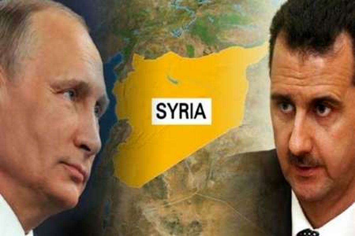 پوتین سالروز استقلال سوریه را به بشاراسد شادباش گفت