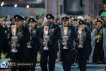 آیین خطبه‌خوانی شب شهادت امام علی بن موسی الرضا(ع) برگزار شد
