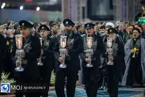 آئین سنتی و‌ معنوی خطبه‌خوانی شب عاشورا در حرم مطهر رضوی برگزار شد