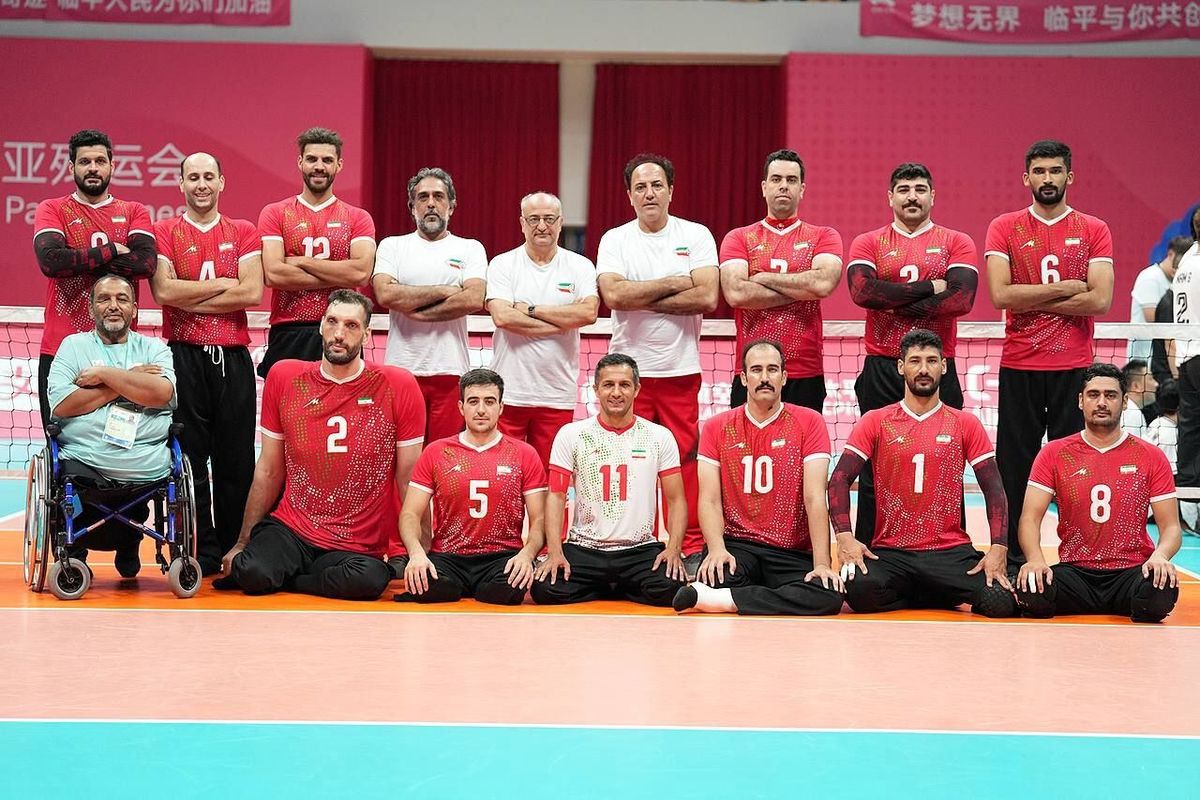 مردان والیبال نشسته ایران طلای آسیایی را کسب کردند