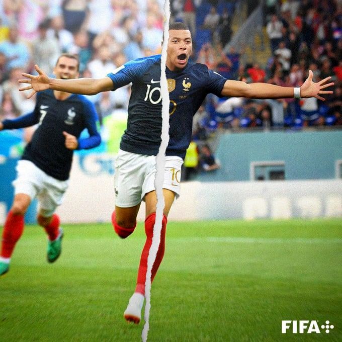امباپه در تاریخ جام جهانی جاودانه شد