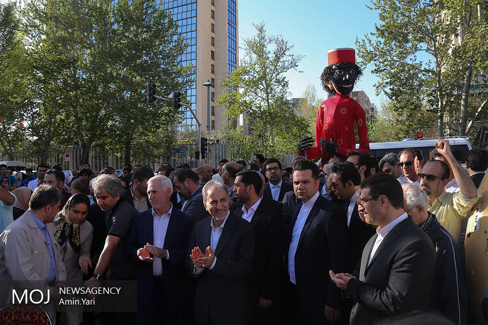 حضور شهردار تهران در جشن نوروزگاه