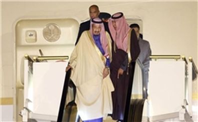 پادشاه سعودی وارد اردن شد