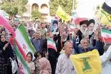 تجمع کرمانشاهیان برای حمایت از نیروهای مسلح در نبرد دوازده برگزار شد + تصاویر