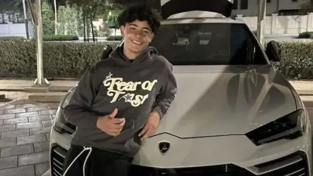 کریستیانو رونالدو، لامبورگینی اوروس اس به پسرش هدیه داد