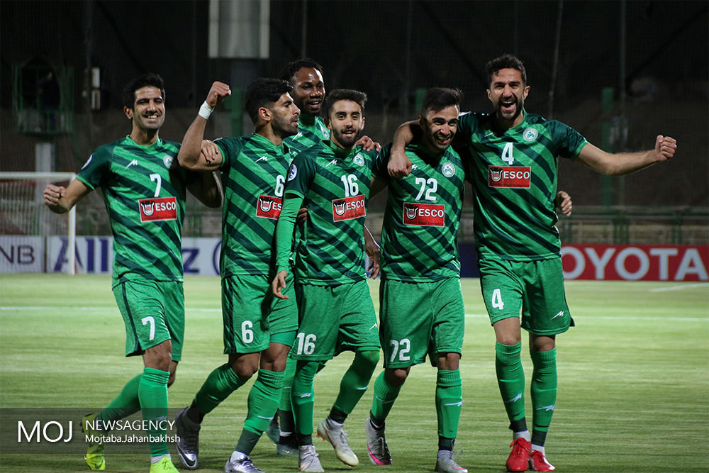 دیدار تیم های فوتبال ذوب آهن ایران و الوصل امارات