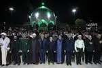 آیین افتتاح مواکب اربعین در اندیمشک برگزار شد