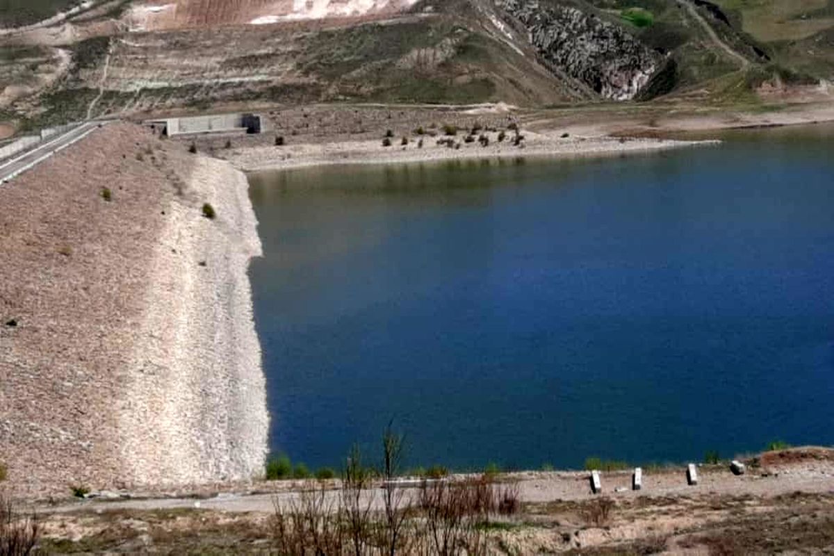 سد یامچی اردبیل با کمترین آب ذخیره شده در ۱۰ سال اخیر 