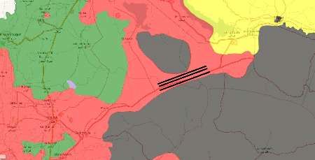 داعش در شمال محور اثریا - الرصافه محاصره شد