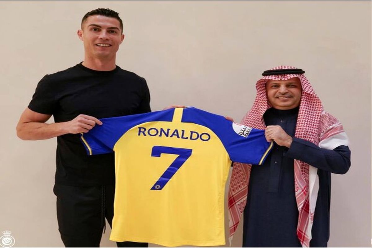 رونالدو برای دو سال بازیکن النصر عربستان شد