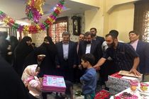 شرکت محسن رضایی در جشن تولد 43 فرزند شهید مدافع حرم