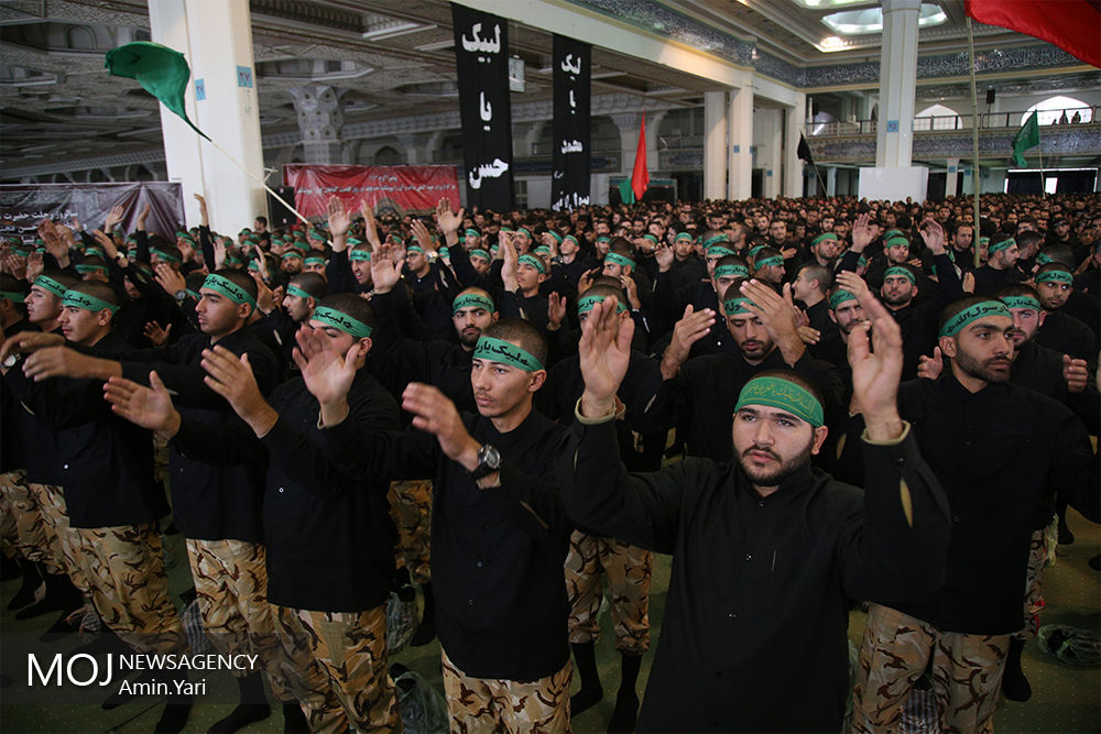 اجتماع هییت های عزاداری نیروهای مسلح در مصلای تهران