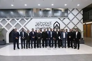 بازدید مدیرعامل بانک سپه از پارک علم و فناوری دانشگاه جامع امام حسین (ع)