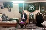  محمد مخبر به دیدار مادر شهید آیت‌الله رئیسی رفت