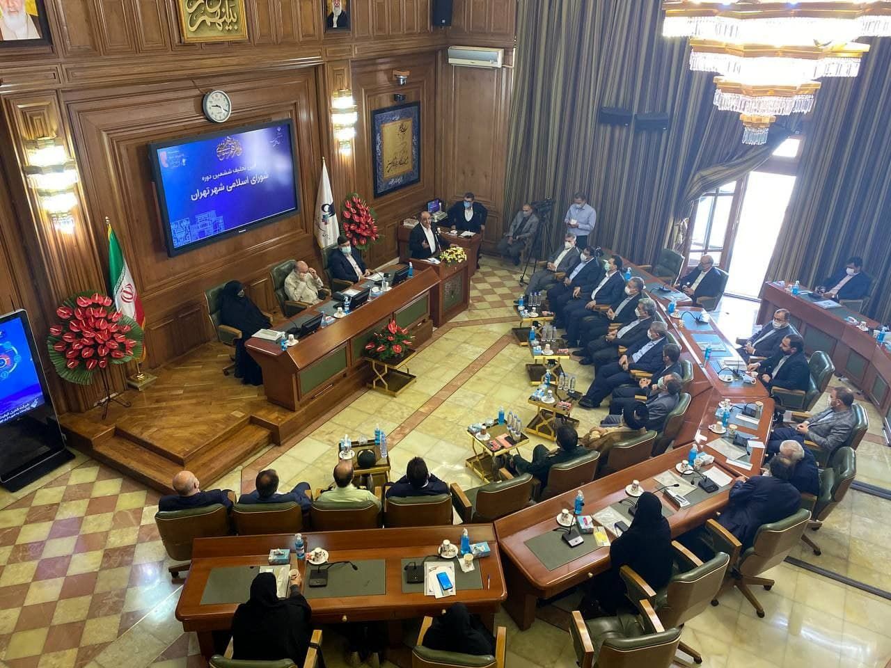 مراسم تحلیف اعضای ششمین دوره شورای شهر تهران برگزار شد