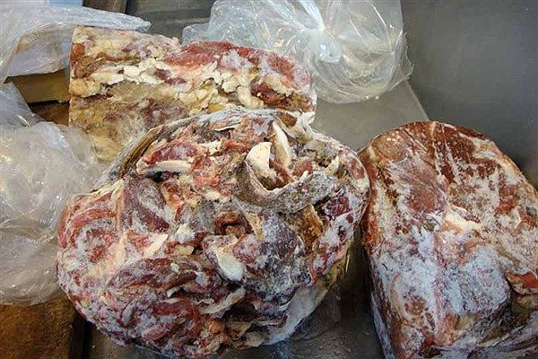 کشف گوشت فاسد و غیر قابل مصرف در تالش