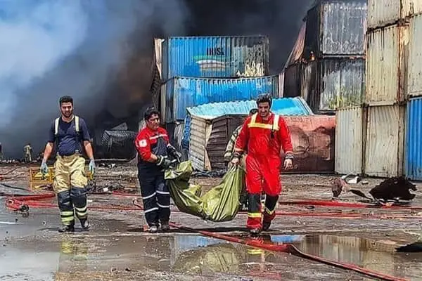 آمار جانباختگان حادثه بندر شهید رجایی به 70 نفر افزایش یافت
