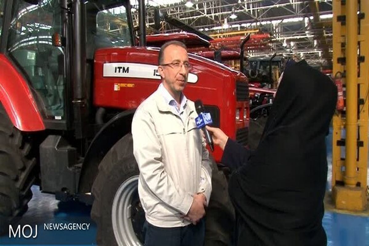 تراکتورهای تولیدی ایران در مزارع ۲۵ کشور در حال شخم زنی هستند