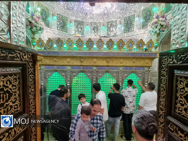 آستان مقدس امامزاده صالح در آستانه عید فطر 
