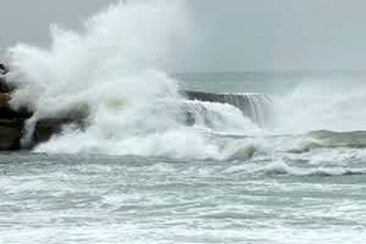 افزایش سرعت باد در مناطق دریایی هرمزگان