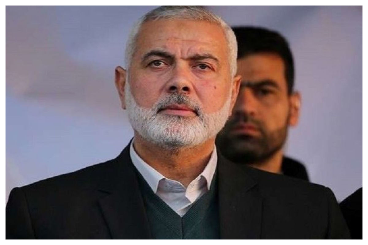 The head of Hamas Political Bureau met with Iran's SNSC secretary over Gaza latest situation