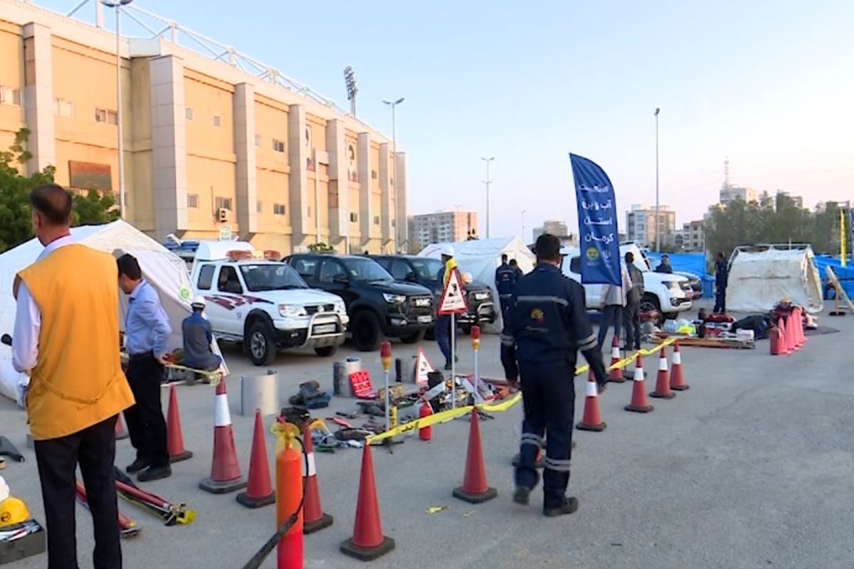 آغاز رزمایش مدیریت بحران جنوب شرق کشور در بندرعباس