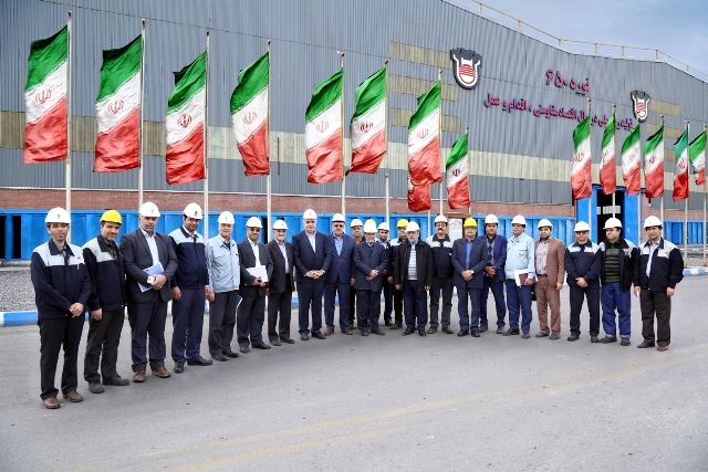 چهار طرح تولیدی و زیست محیطی شرکت ذوب آهن اصفهان به بهره برداری رسید
